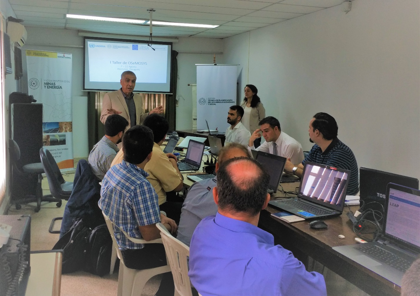 Energy modelling training begins in Paraguay