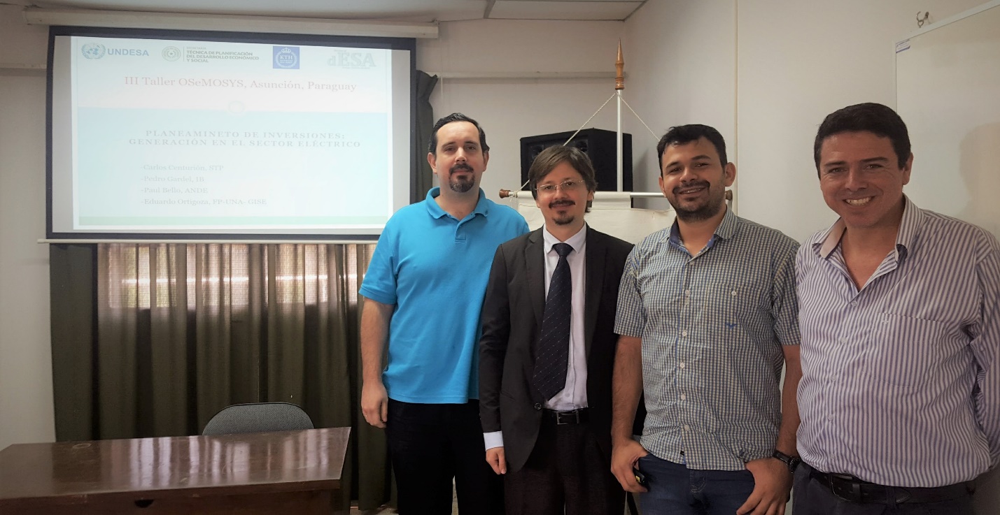 Training on energy modelling concludes in Paraguay